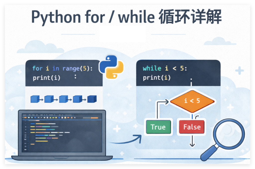 Python for / while 循环