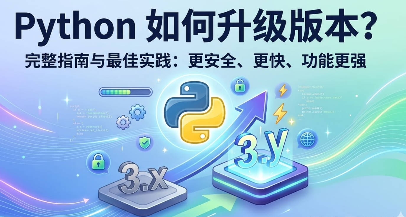 Python如何升级版本