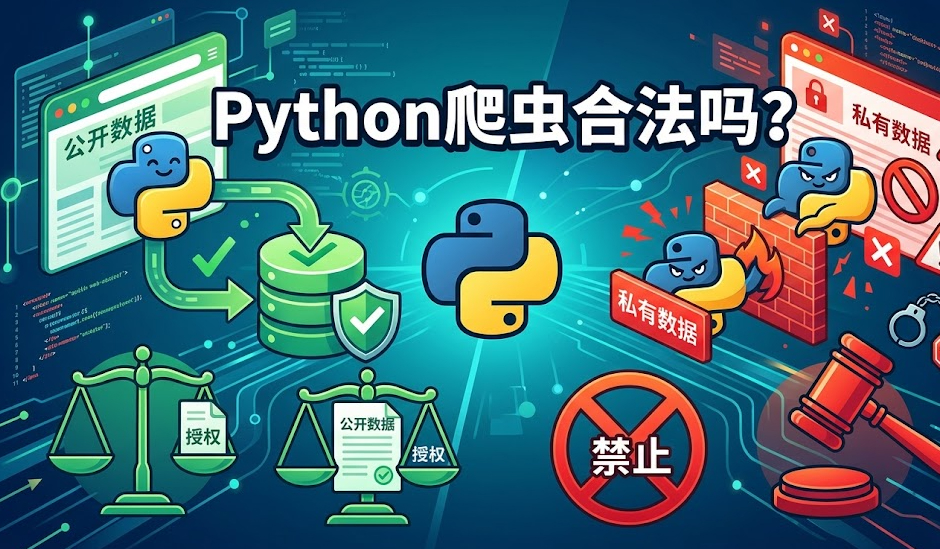 Python爬虫合法吗