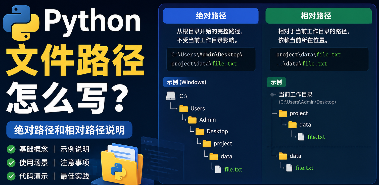 Python文件路径怎么写